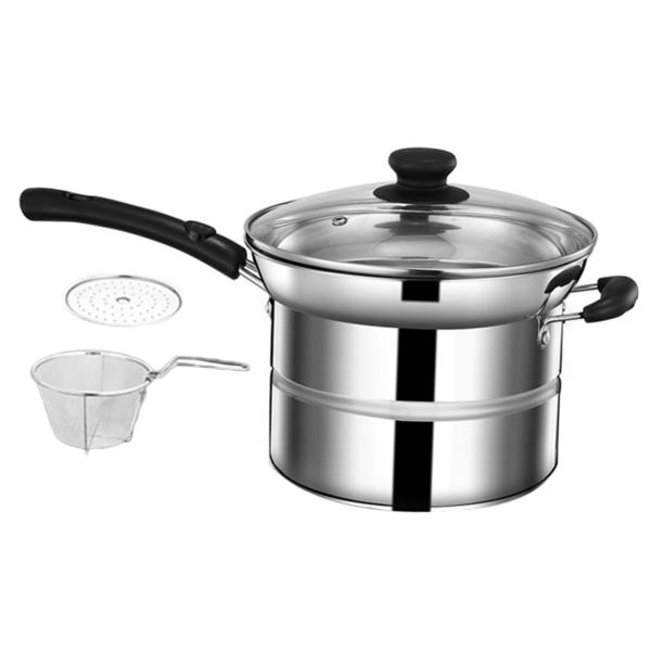 【並行輸入品】SWOOMEY 1 Set steamer pot pasta cooker stea...