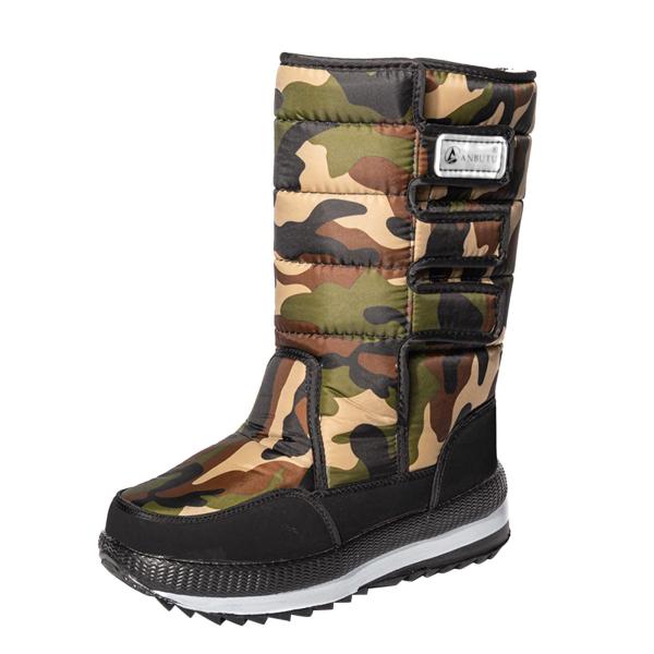 【並行輸入品】FRETRG Mens Couple Boots Winter Warm And Co...
