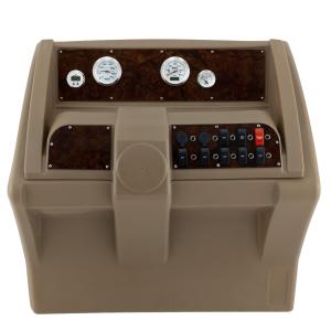 【並行輸入品】 Luxury Console with Premium Gauge and Switch Package Burlwood