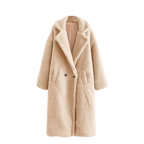 【並行輸入品】P 912 Khaki Women High Neck Fleece Lined Sh...