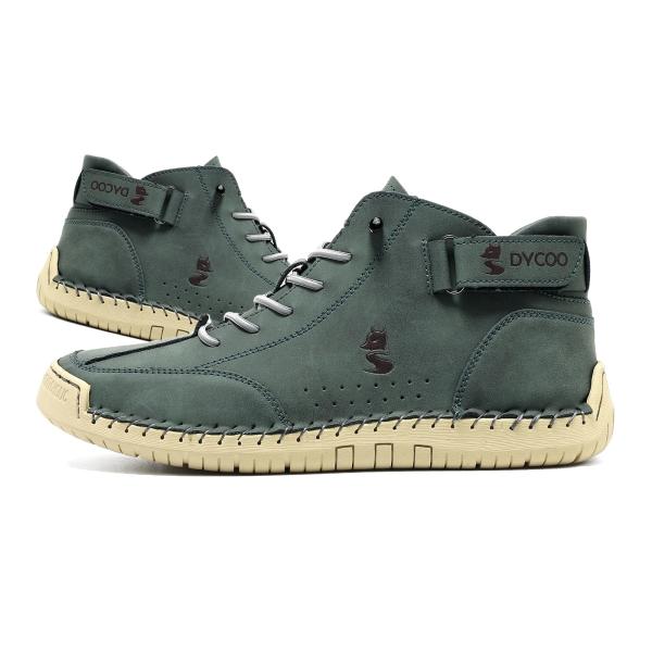 【並行輸入品】Men's Suede Hook Loop Chukka Boots Hand Sti...