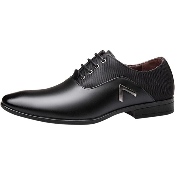 Wide Toe Box Dress Shoes for Men Classical Style L...