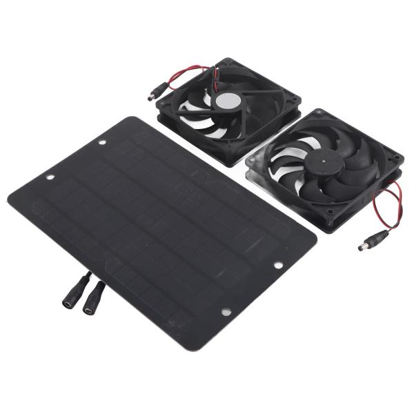 【並行輸入品】KELFEEAO Solar Panel Fan Kit, Solar Ventila...