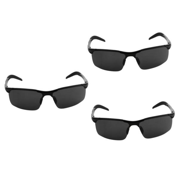 GANAZONO 3pcs Glasses Biking Mens Sun Pool Snooker...