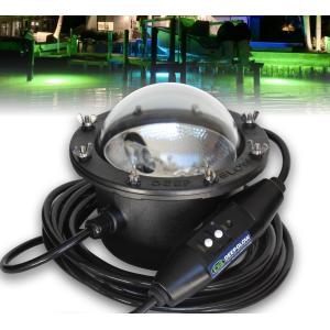 【並行輸入品】ディープグローグリーン水中ドックライト 釣りを強化するための最も明るいHID水中ライト、ドック照明、夜間の安全性、簡単な設置