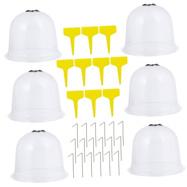 【並行輸入品】VINTORKY 6pcs Plant Protection Cover Garden...