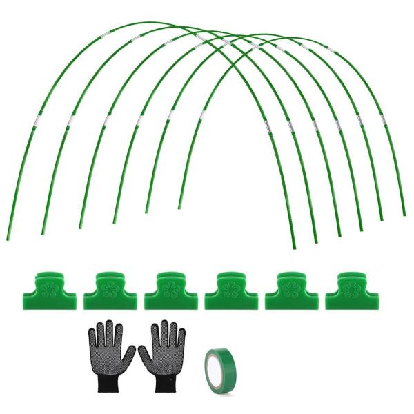 【並行輸入品】ehozirta DIY Greenhouse Hoop Kit,98pcs Gree...