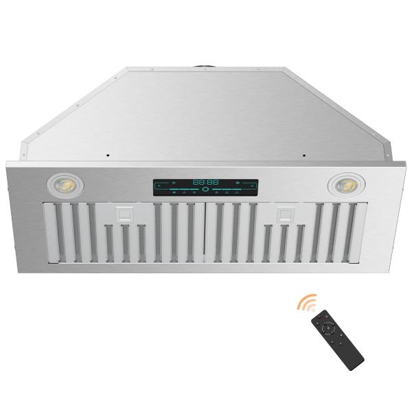 【並行輸入品】Range Hood 30 Inch Insert, 850 CFM Built in...