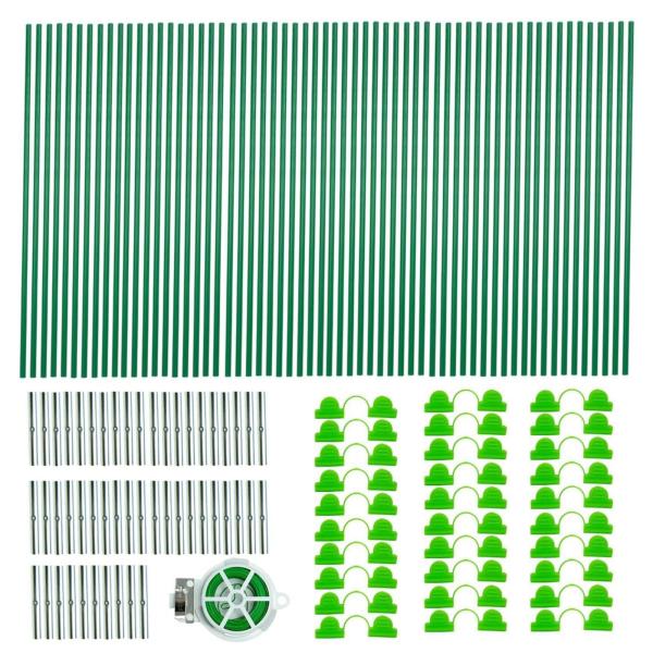 【並行輸入品】Iryreafer Anti Rust Greenhouse Poles Durabl...