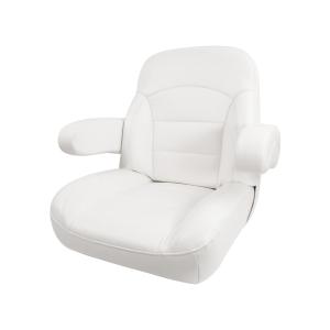 【並行輸入品】 Toonmate Premium Captain's Boat Seat, White