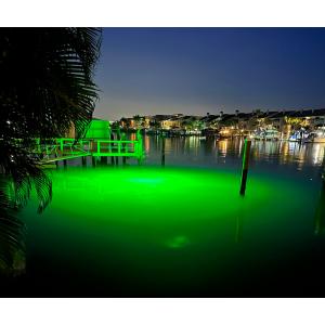 【並行輸入品】 Mega Watt Underwater LED Lighting System, Underwater Dock Light,