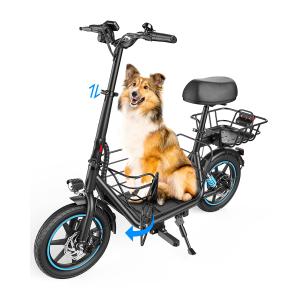 【並行輸入品】 Gyroor C1 Plus Electric Scooter for Adults with Seat and Pet Bas