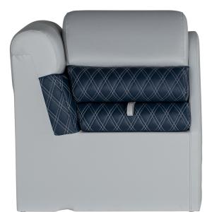 【並行輸入品】Lippert Sunset Collection リーンバックレフトポンツーンチェイス、人間工学フォームクッション、マリングレー