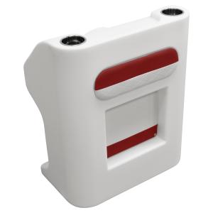 【並行輸入品】Wise DLX1168 1906 DLXシリーズ ポンツーンステアリングコンソール ホワイト/クリムゾンレッド Wise D