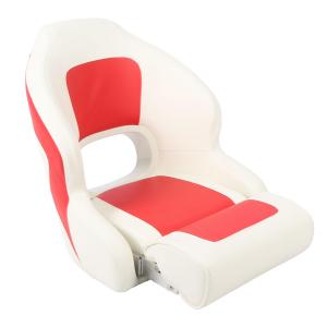 【並行輸入品】 Brilluxa Folding Boat Seat, Marine Helm Chair and High Back Fold