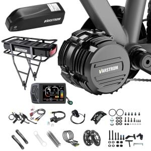 【並行輸入品】 Varstrom TSDZ16 160N.m 48V 1000W Torque Sensor Mid Drive Kit for