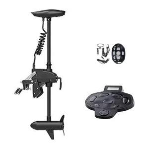 【並行輸入品】 Zichen Haswing 55lbs 39in Transom Trolling Motor Wireless Foot