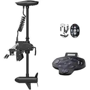 【並行輸入品】 Zichen Haswing 55lbs 39in Transom Trolling Motor Wireless Foot