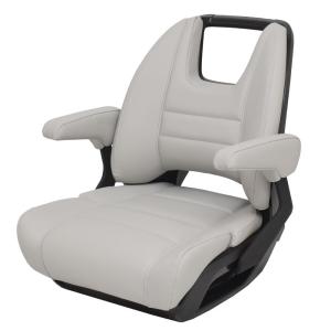 【並行輸入品】 Boat Low Back Bolster Helm Seat 3039 0025827 | Gray