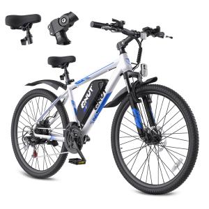 【並行輸入品】 QNUT Electric Bike for Adults, 1000W Peak, 26