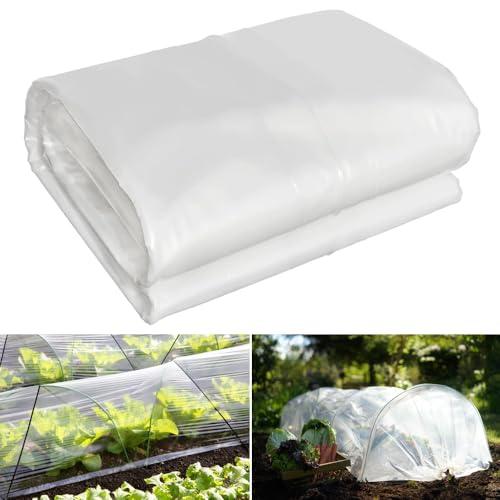【並行輸入品】Vocray 6.5x33フィート クリアプラスチック フローティング ロウカバー 凍...