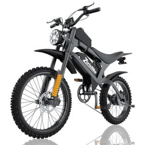 【並行輸入品】 ZorixBike Electric Bike for Adults, Shamano 7 Speed, UL 2849, 20