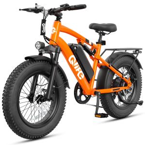 【並行輸入品】 Qlife Racer Fat Tire 2.0 Electric Bike for Adults Peak 1800W Mot