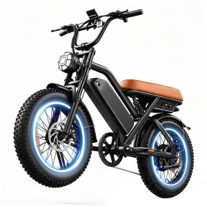 【並行輸入品】 Electric Bike 1500W Peak 750W Brushless Motor for Heavy Adults,4