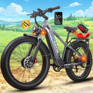 【並行輸入品】 9000W Peak Dual Motor eBike with Turn Signals 52V Adults Electri