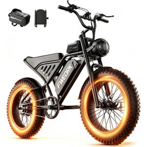 【並行輸入品】 Fweork Electric Bike for Adults, 48V 25Ah Battery, 2000W Peak Mo
