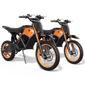 【並行輸入品】 EILLEO Electric Dirt Bike for Adults, 48V 3000W 37.5MPH Ebike fo