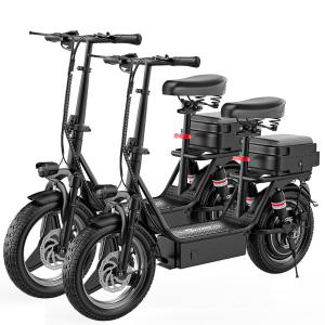 【並行輸入品】 GWEIT Electric Scooter with Seat for Adults, 1000W Peak Motor E
