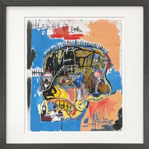 バスキア　スカル　Jean-Michel Basquiat　Untitled Skull　ジャン＝ミシェル・バスキア　絵画　インテリア　美術品　プレゼント｜bestshop2005