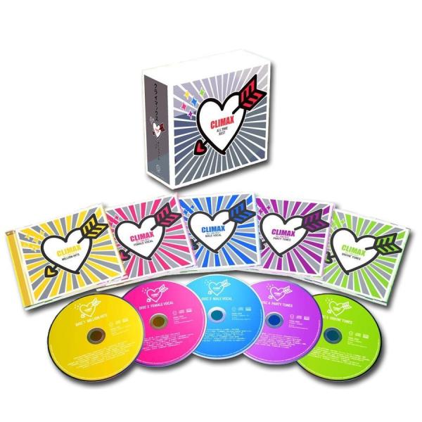 クライマックス・オールタイム・ベスト　5枚組CD　J-POP　大ヒット曲　昭和　平成　80年代　90...