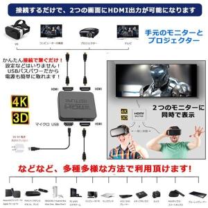 HDMI分配器 HDMI スプリッター 1入力...の詳細画像1