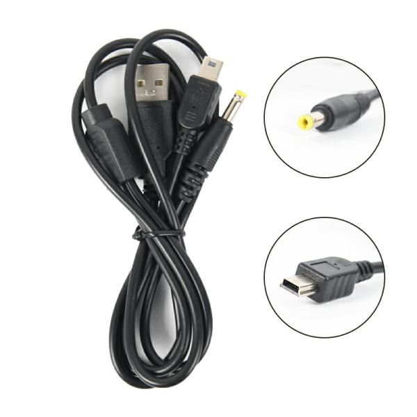 PSP2000 3000対応 充電ケーブル miniUSB USB充電 転送 ケーブル 急速充電 2...