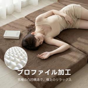 新入荷限定 マットレス 高反発 三つ折り プロ...の詳細画像4