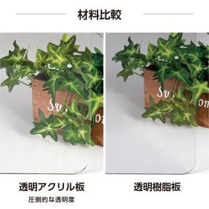 [][15枚][日本製] 高透明アクリルパーテ...の詳細画像2