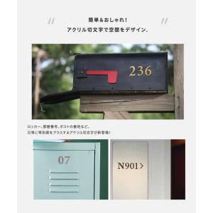 部屋番号 数字 プレート ルームナンバー 切文...の詳細画像2