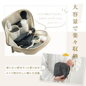 メイクポーチ トラベルポーチ ポーチ 小物入れ...の詳細画像4