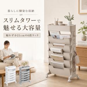 ファイルワゴン キャスター付き デスク収納 マ...の詳細画像1