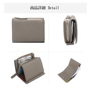 三つ折り財布 ミニ財布 小銭入れ 三つ折り財布...の詳細画像4