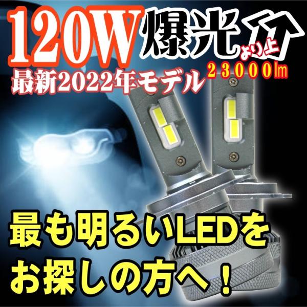 【最新2022年モデル】両面発光 LEDキット 高輝度 H4/H7/H11選択 ヘッドライト フォグ...