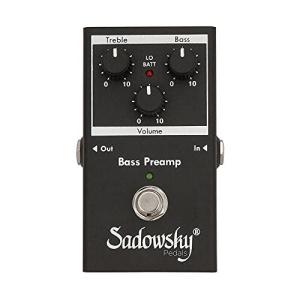 Sadowsky ベースプリアンプ/EQエフェクトペダル SAC PED SBP 2 V2 黒の商品画像