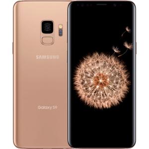 (再生新品) 海外SIMフリー Samsung Galaxy S9 SM-G960U SIMフリースマートフォン 64GB ゴールド(Sunrise Gold) 国際送料無料｜bestsupplyshop