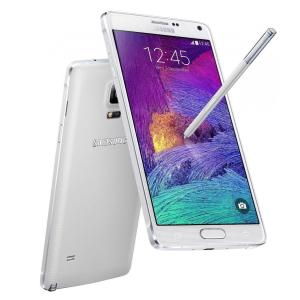 (再生新品) 海外SIMフリー Samsung Galaxy Note4  LTE 32GB  (白ホワイト) シムフリー 国際送料無料｜bestsupplyshop