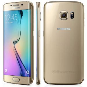 [再生新品] 海外SIMフリー Samsung GalaxyS6 Edgeエッジ G925F 32GB 金ゴールド シムフリースマートフォン simフリー galaxy s6 edge[送料無料]｜bestsupplyshop