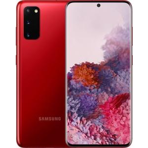 (再生新品) Samsung Galaxy S20 [5G] スマートフォン 128GB レッド (Aura Red) 海外SIMフリー版 SM-G981U1 | 国際送料無料