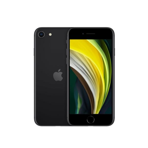 (再生新品) Apple iPhone SE (第二世代/2020) ブラック 64GB シムフリー...