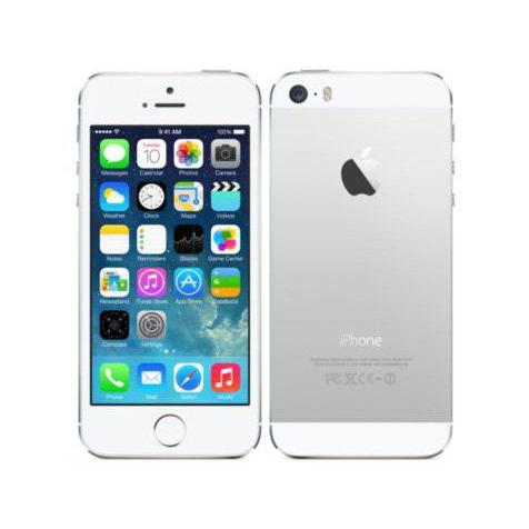 [再生新品] 海外SIMシムフリー版 Apple iPhone5S シルバー(ホワイト白)32GB ...